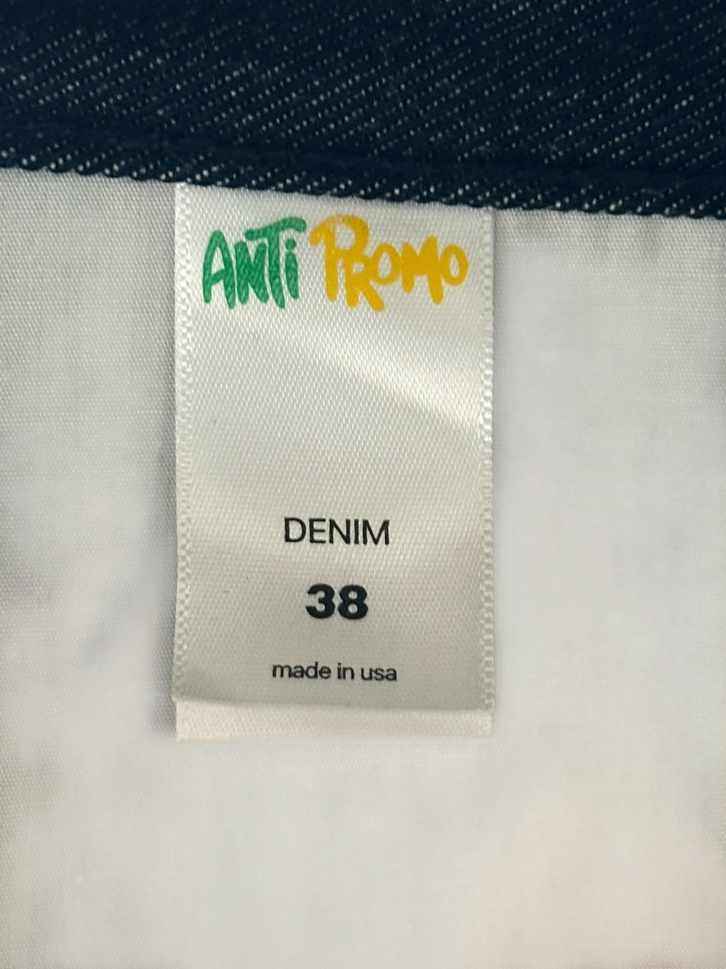 Matty Boy Blue Anti Promo Patch Jeans
