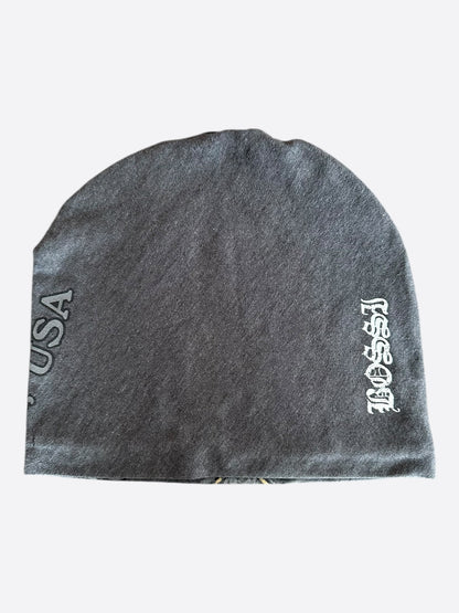 Bossi Vintage Harley Davidson Rhinestone Embellished Beanie