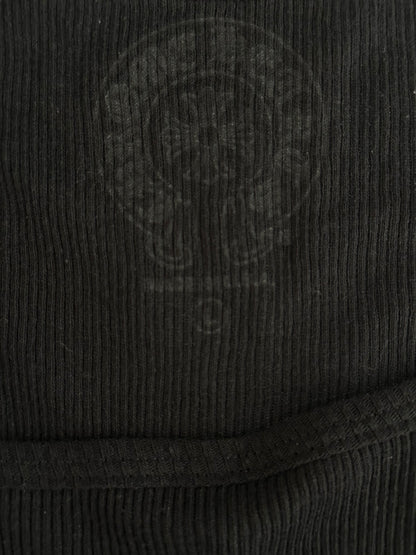 Chrome Hearts Black & White T-Bar Logo Tank Top