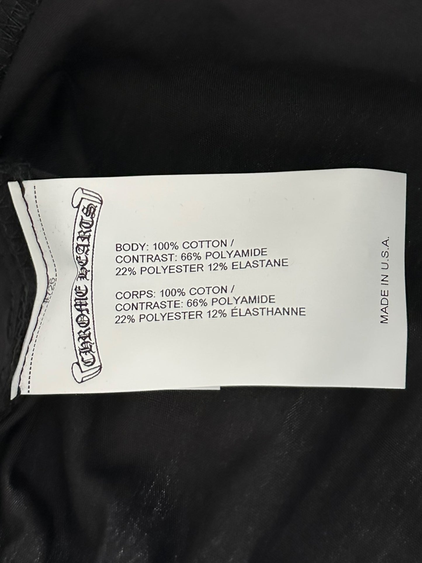 Chrome Hearts Black Cross Jacquard Boxershorts