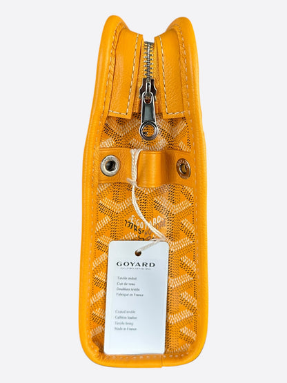 Goyard Yellow Jouvence MM Toiletry Bag