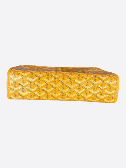 Goyard Yellow Jouvence MM Toiletry Bag