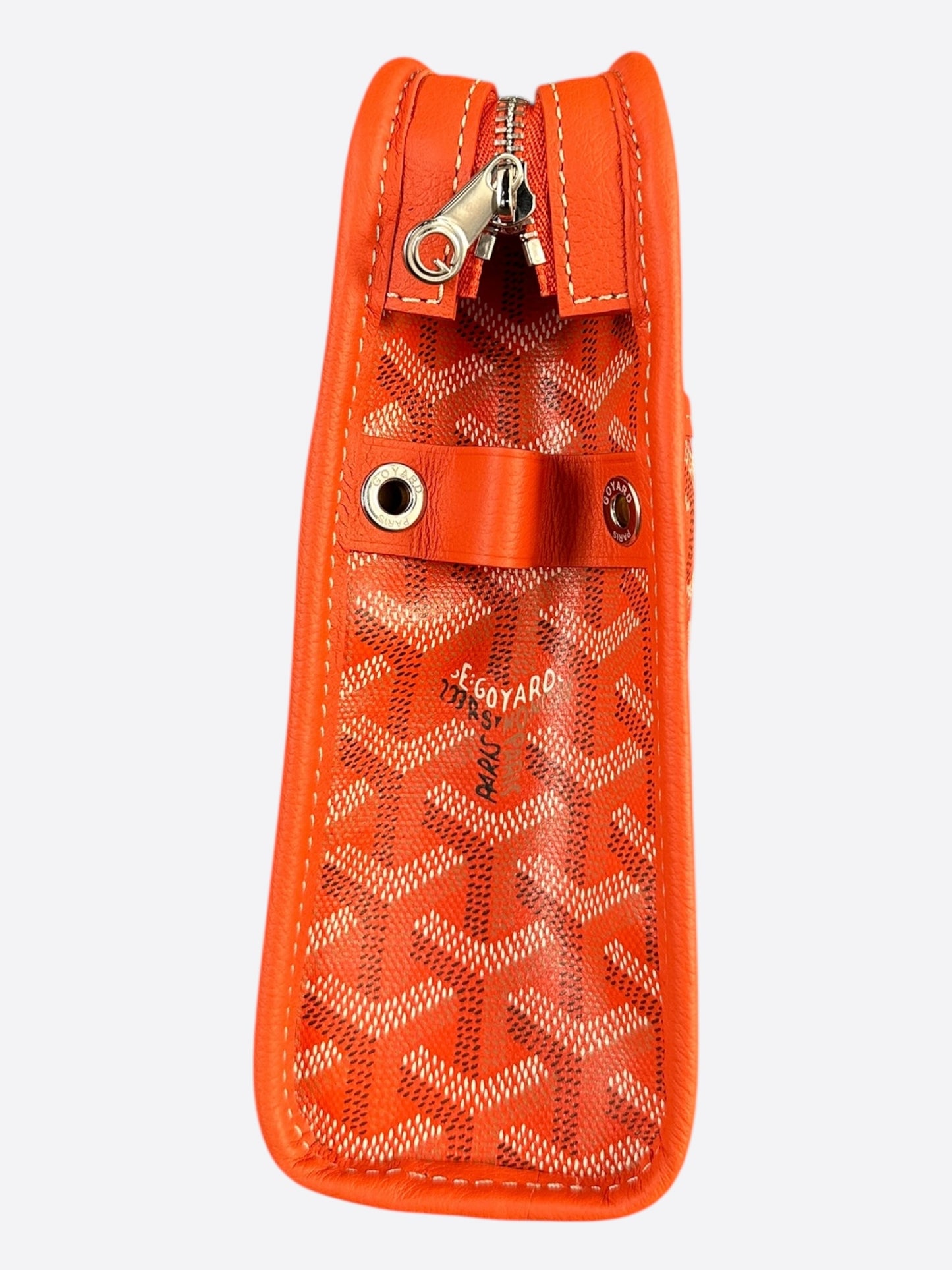 Goyard Orange Jouvence MM Toiletry Bag