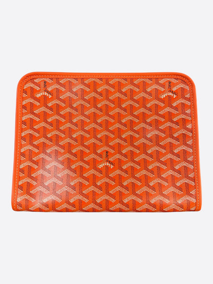 Goyard Orange Jouvence MM Toiletry Bag