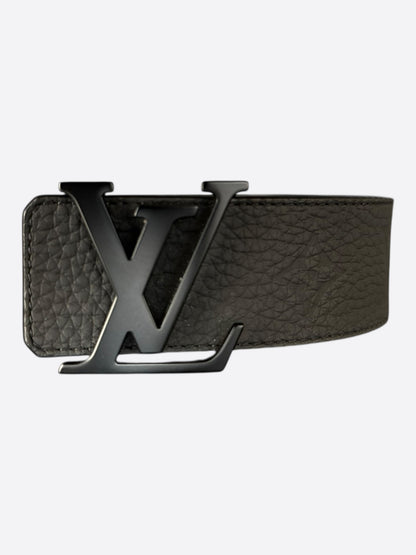 Louis Vuitton Black Taurillon Monogram Reversible Belt