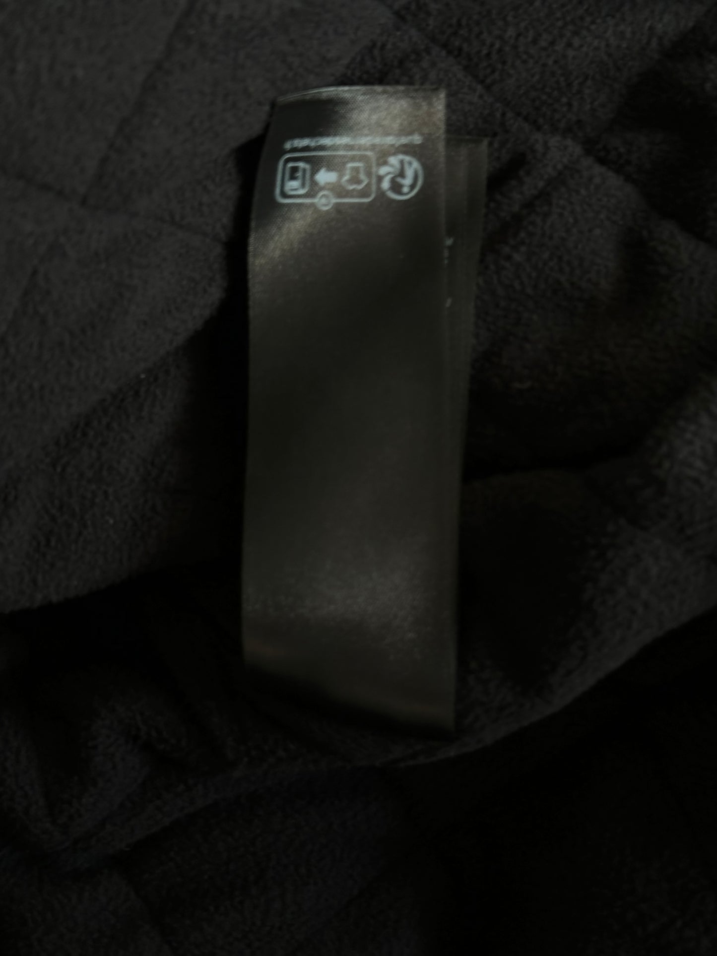 Balenciaga Black Faux Fur Quilted Jacket