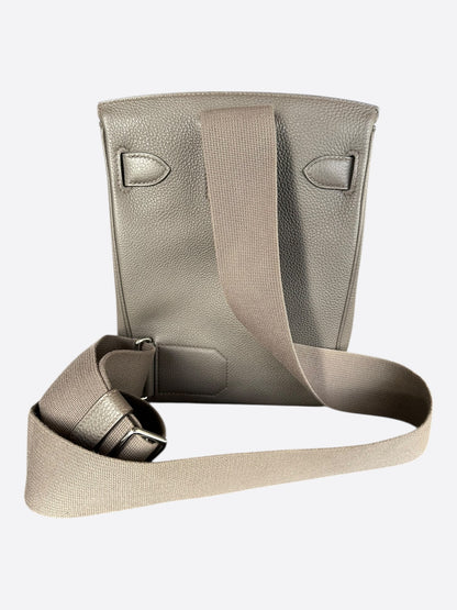Hermes Etain HAC Dos Crossbody Backpack