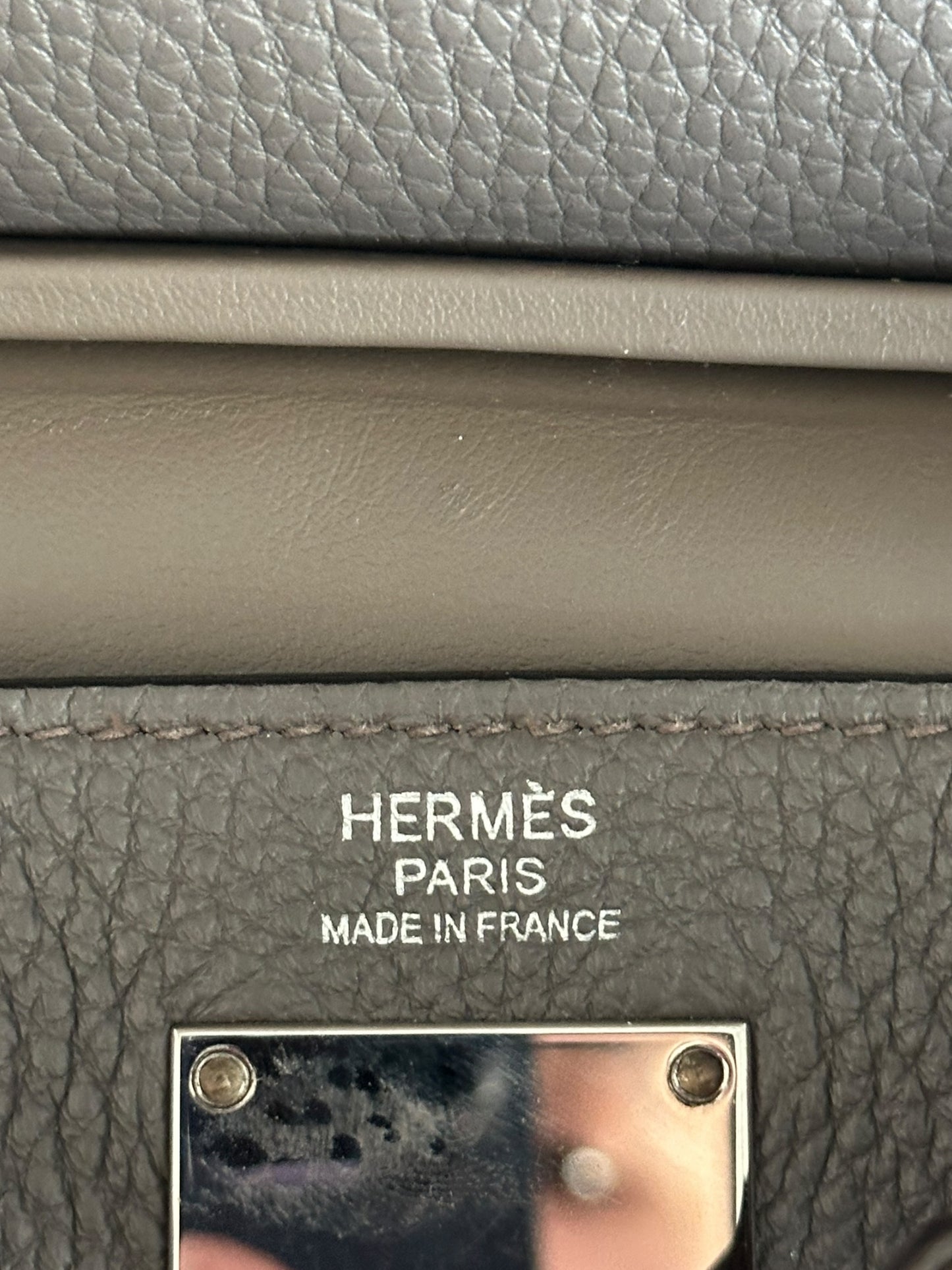 Hermes Etain HAC Dos Crossbody Backpack