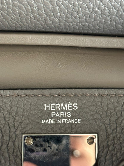 Hermes Etain HAC Dos Crossbody Backpack