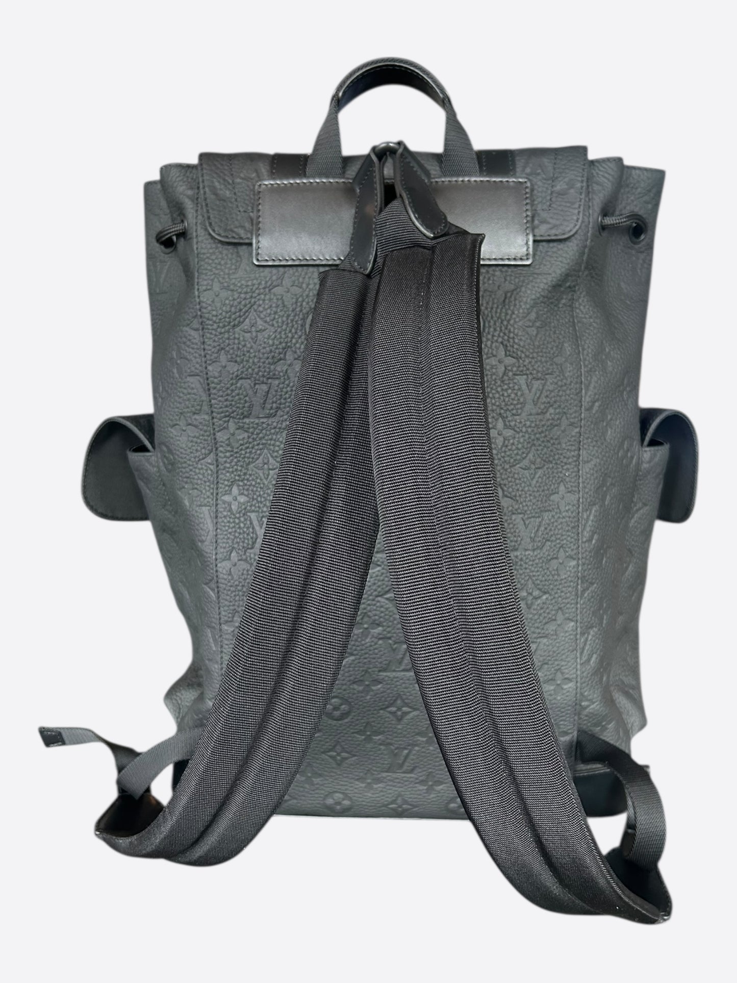 Louis Vuitton Black Taurillon Monogram Christopher Backpack