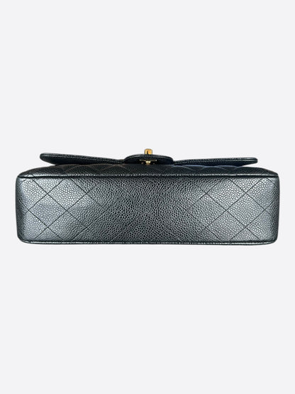Chanel Black Caviar Quilted Medium Flap Bag