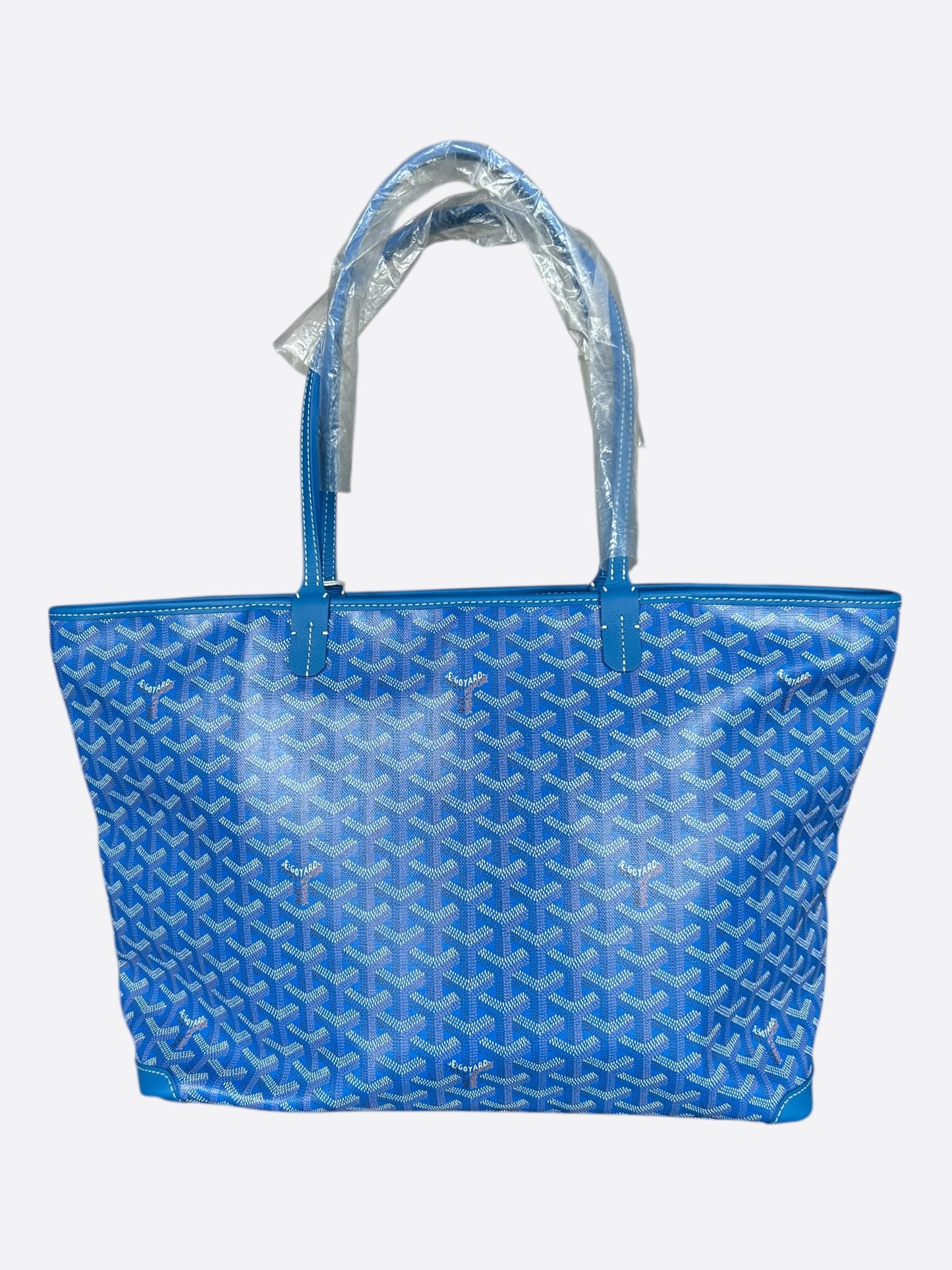 Goyard Blue Artois MM Tote Bag