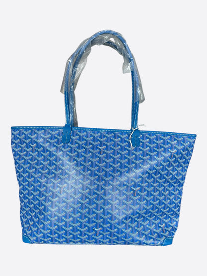 Goyard Blue Artois MM Tote Bag