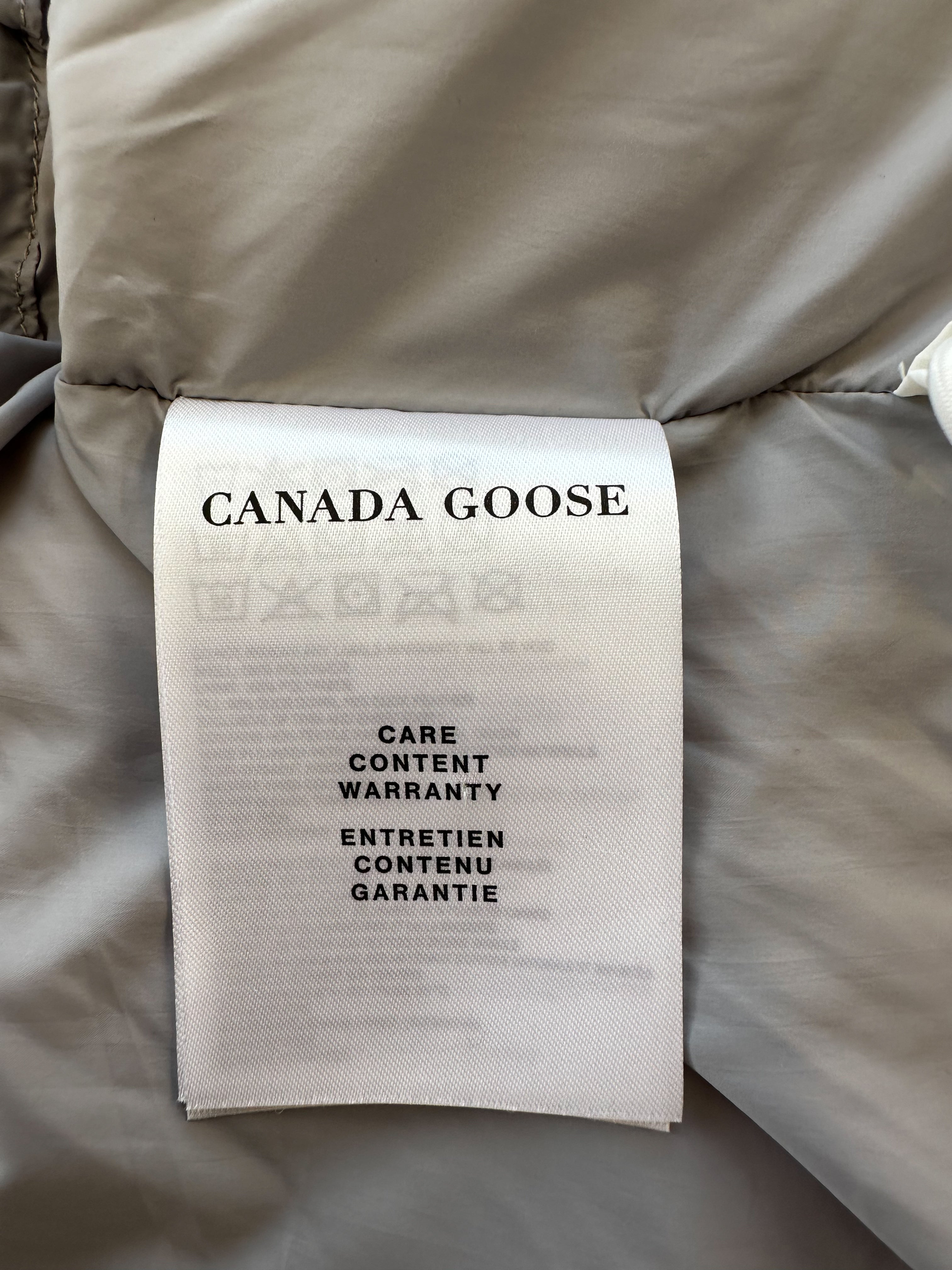 Canada goose down outlet warranty