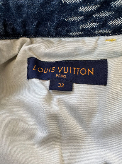 Louis Vuitton Nigo Blue Monogram Baggy Jeans