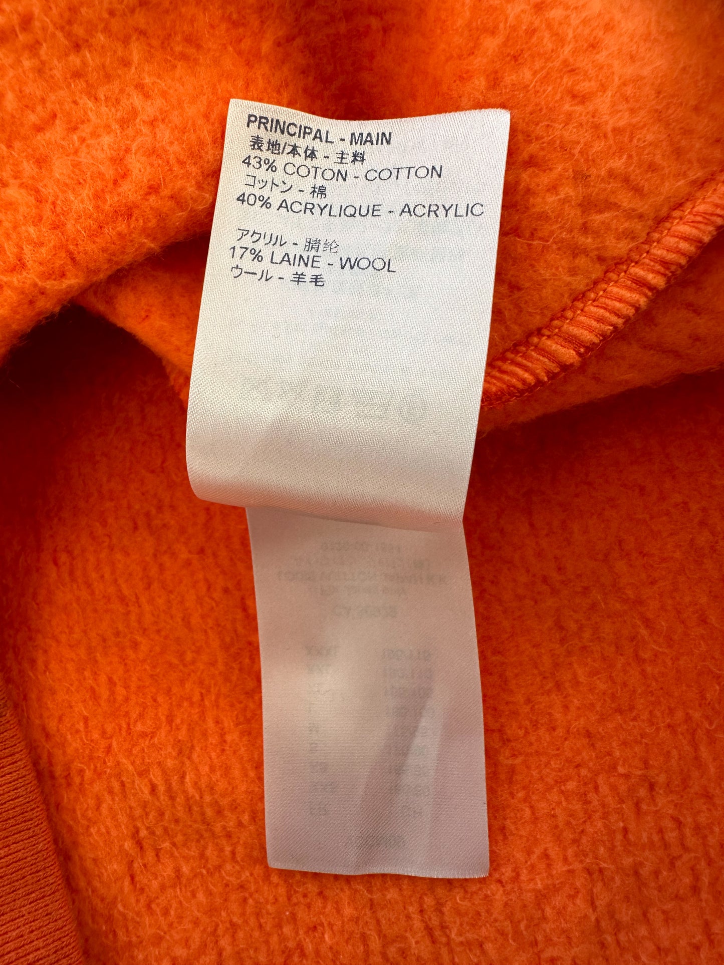 Louis Vuitton Orange Monogram Jacquard Sweater