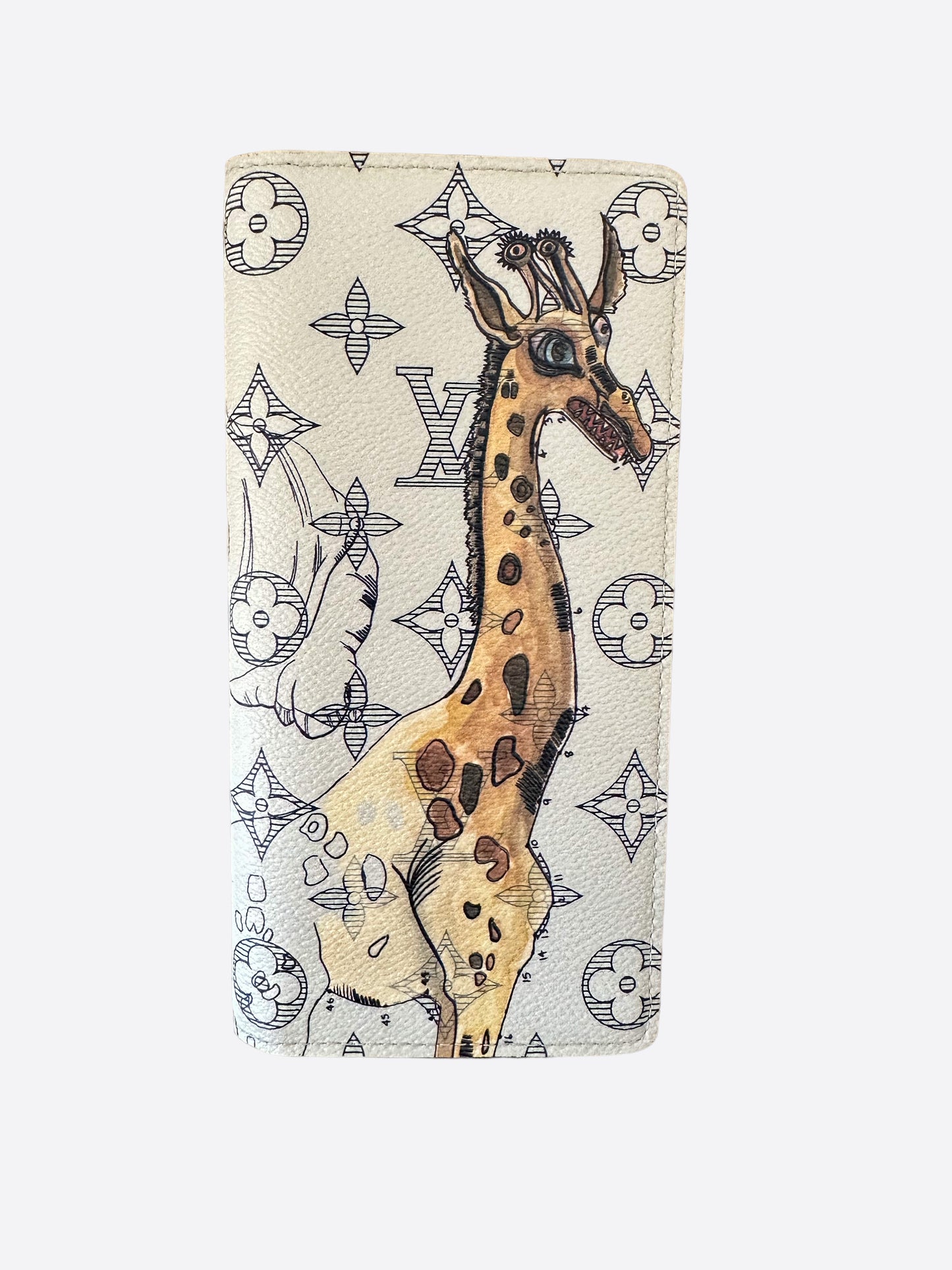 lv monogram giraffe
