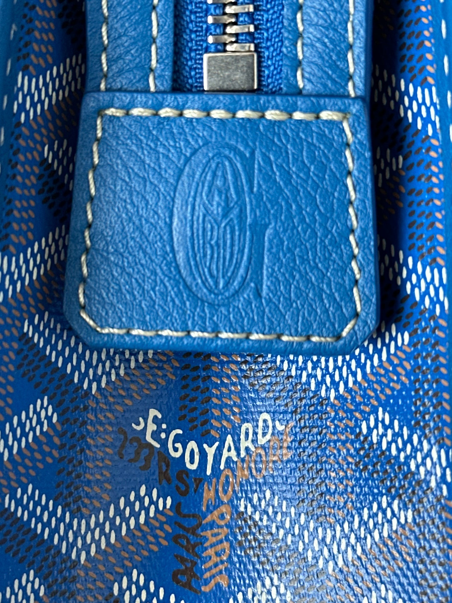 Goyard Blue Jouvence GM Toiletry Bag