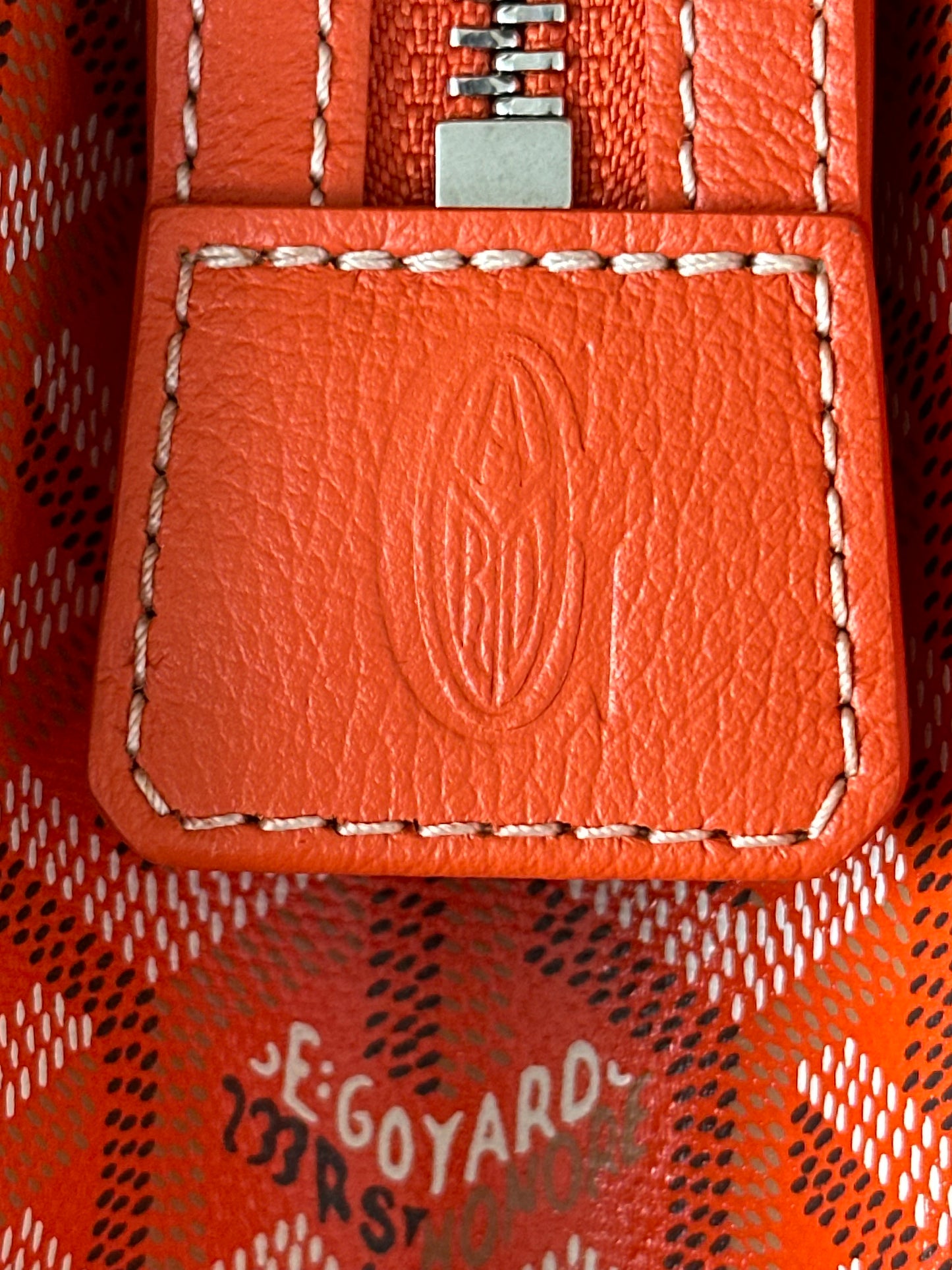 Goyard Orange Jouvence GM Toiletry Bag