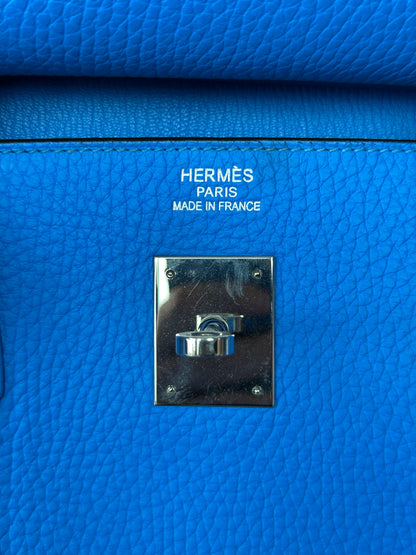 Hermes Blue Hydra Togo Birkin 40