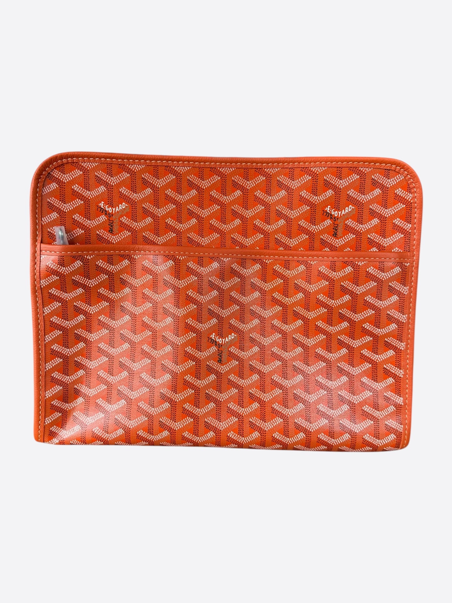 Goyard Orange Jouvence GM Toiletry Bag
