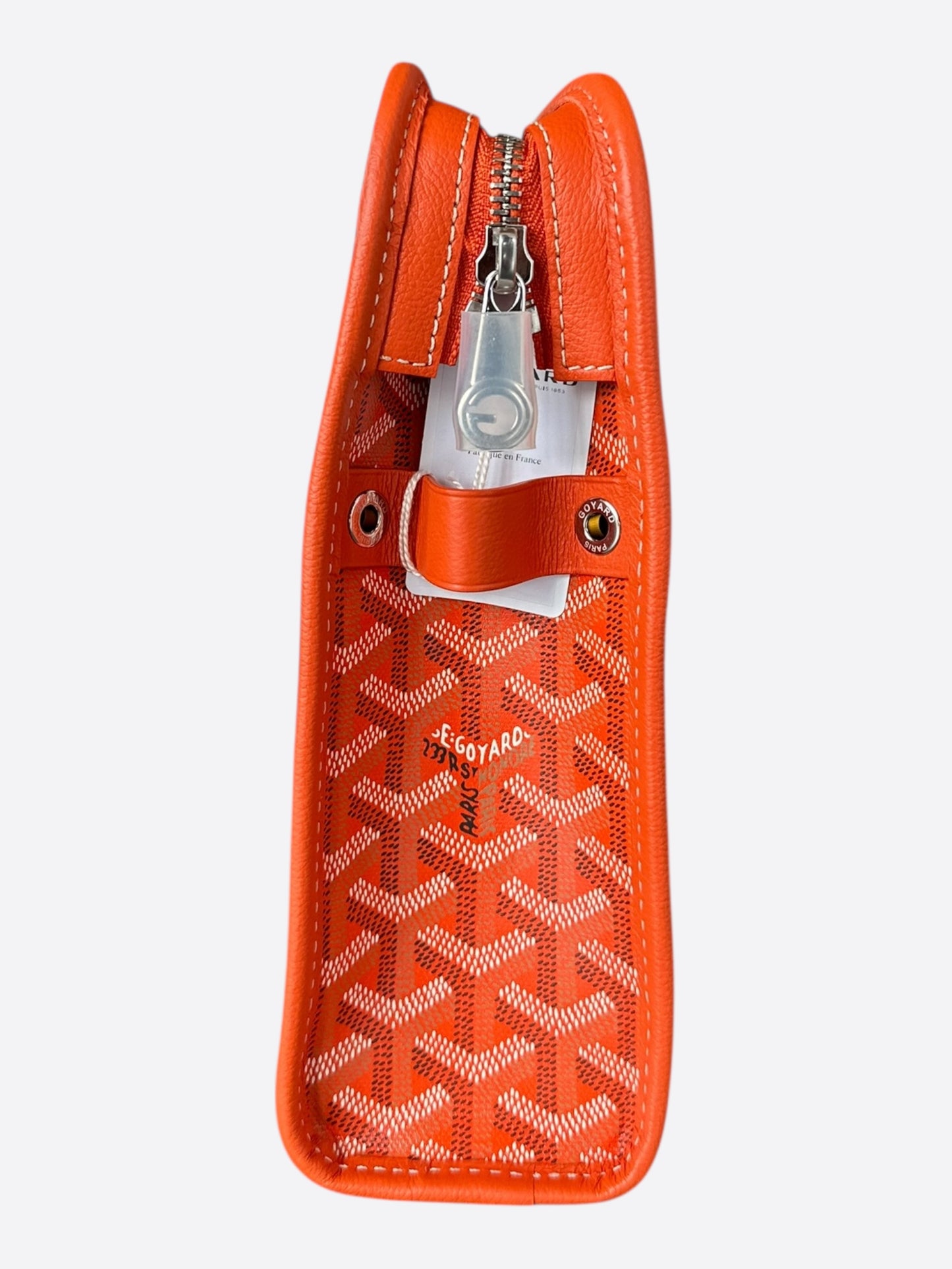 Goyard Orange Jouvence GM Toiletry Bag