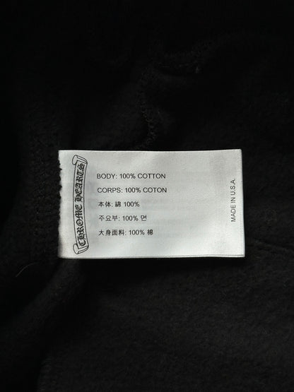 Chrome Hearts Black & White Logo Sweatpants