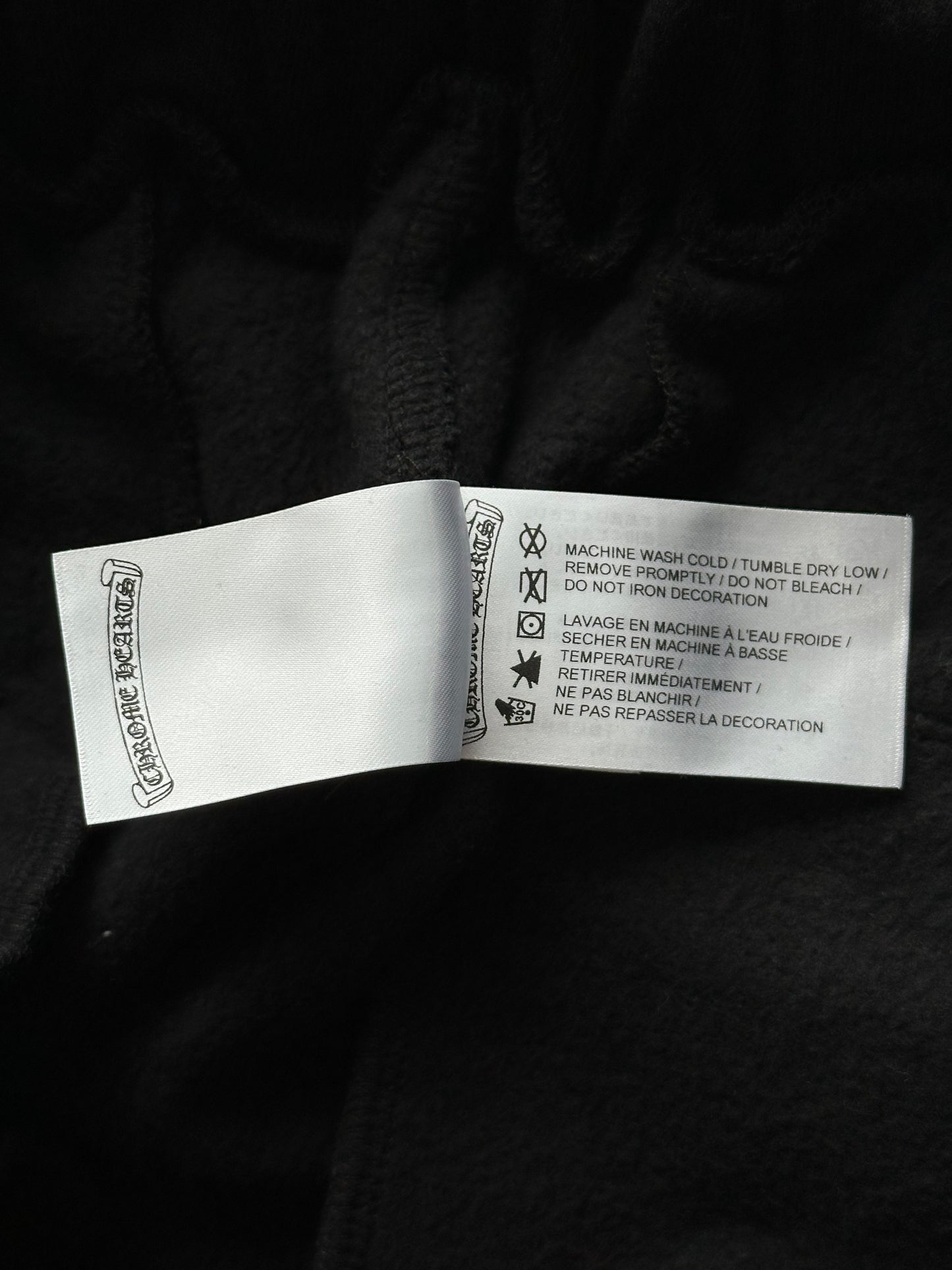 Chrome Hearts Black & White Logo Sweatpants