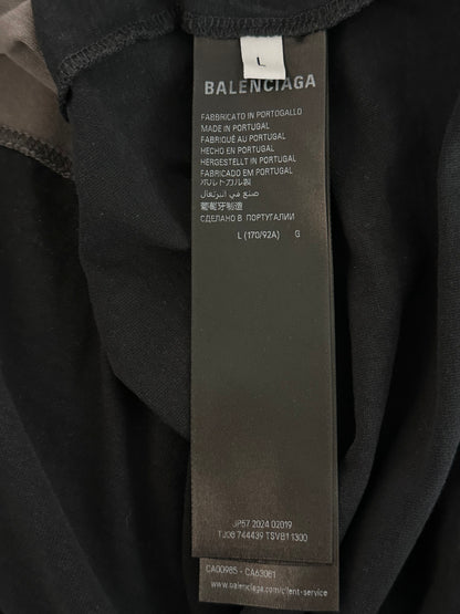 Balenciaga Grey Unity Sport Logo T-Shirt