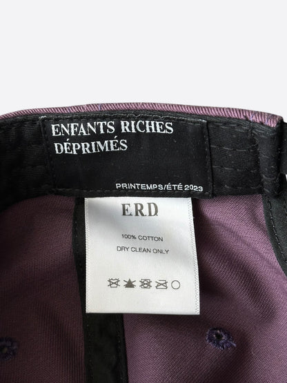 Enfants Riches Deprimes Purple & Black Cat Logo Hat