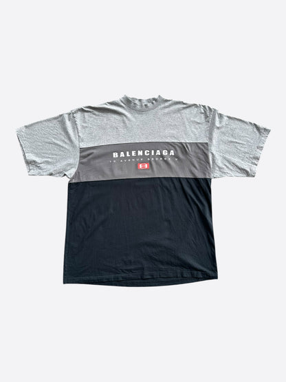 Balenciaga Grey Unity Sport Logo T-Shirt