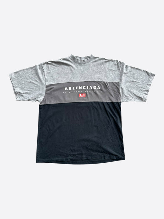 Balenciaga Grey Unity Sport Logo T-Shirt
