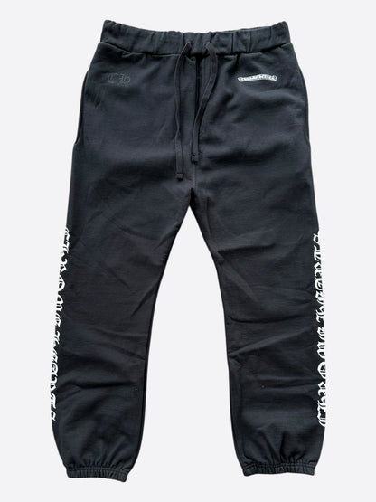 Chrome Hearts Black & White Logo Sweatpants