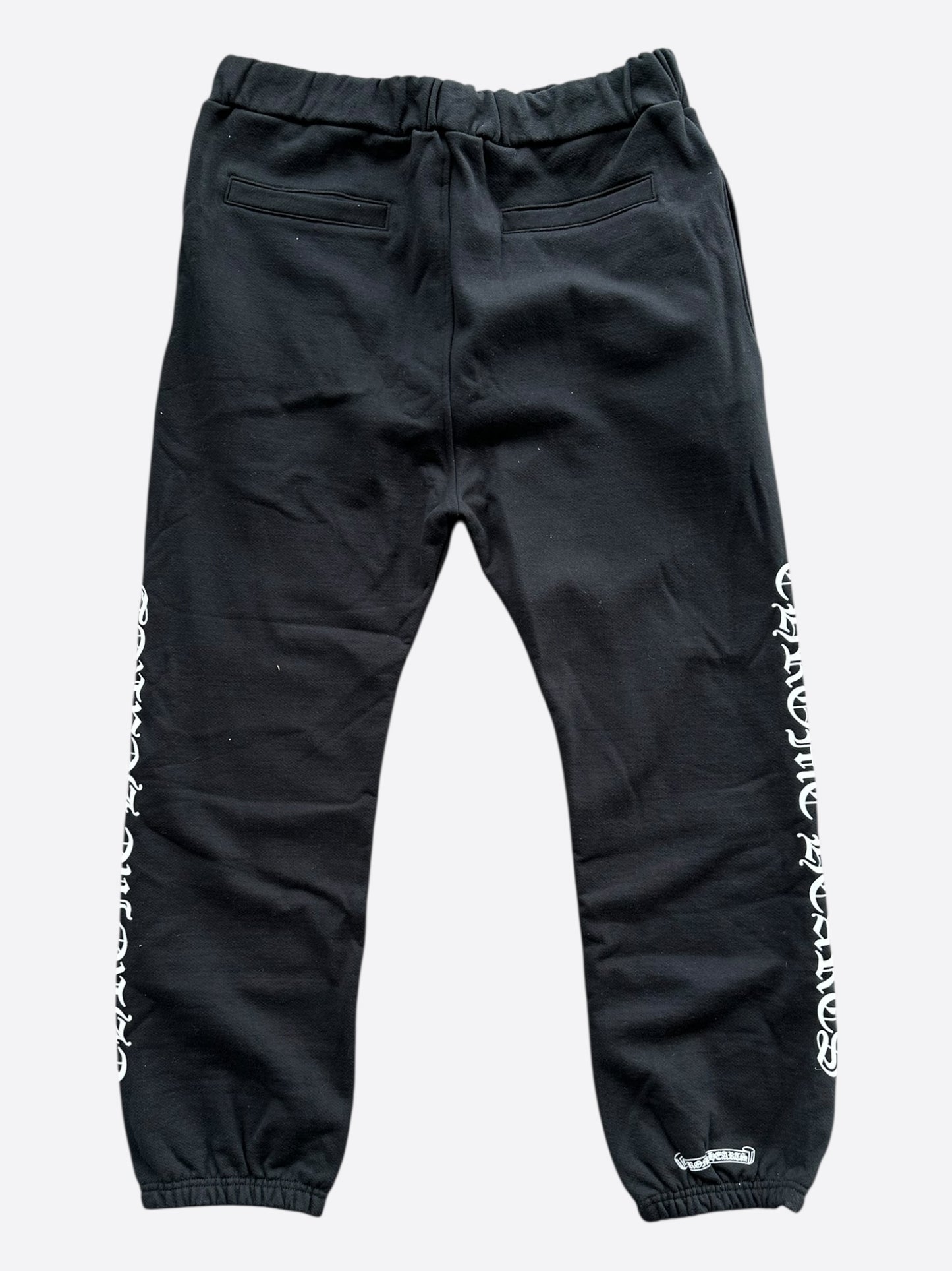 Chrome Hearts Black & White Logo Sweatpants