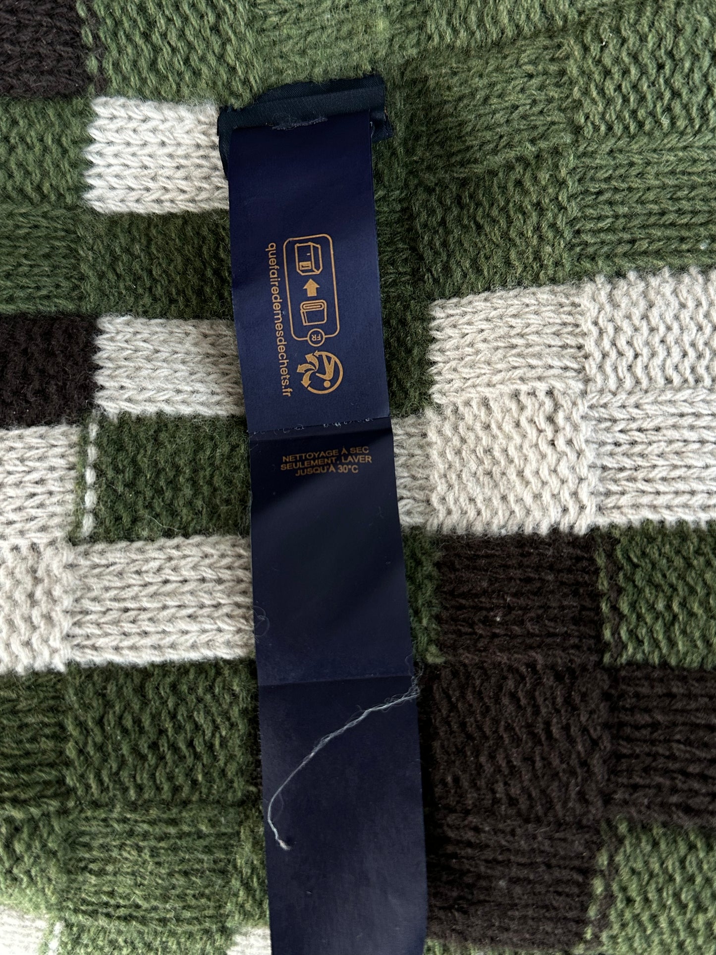 Louis Vuitton Green Damoflage Beanie