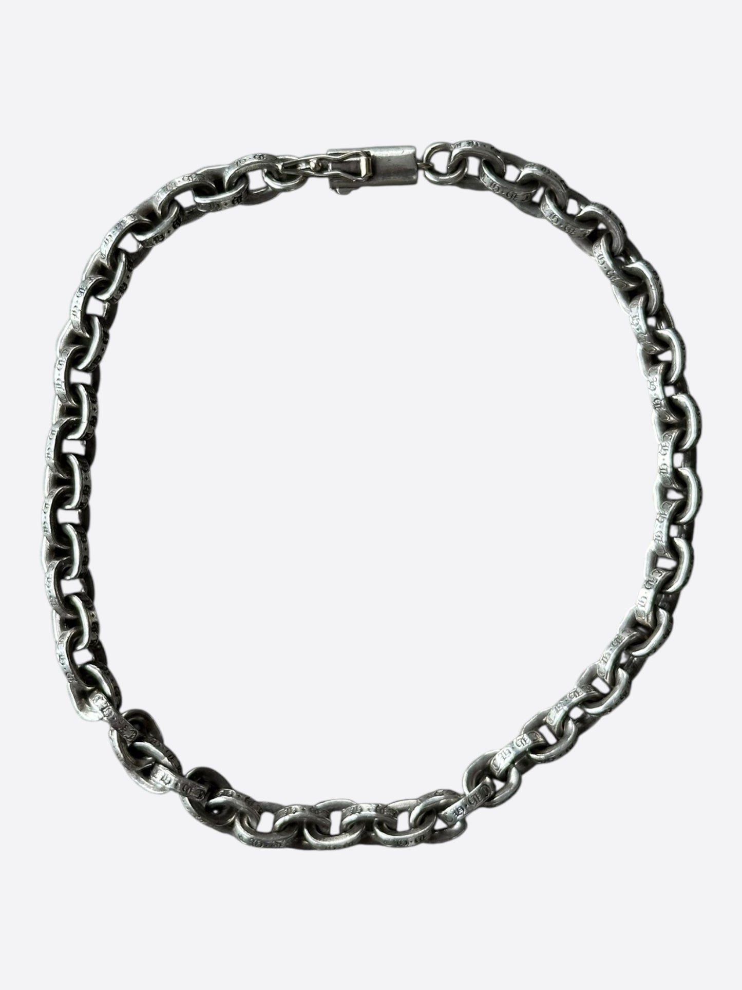 Chrome Hearts Silver Paperchain Bracelet