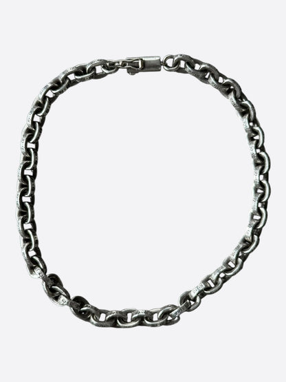 Chrome Hearts Silver Paperchain Bracelet