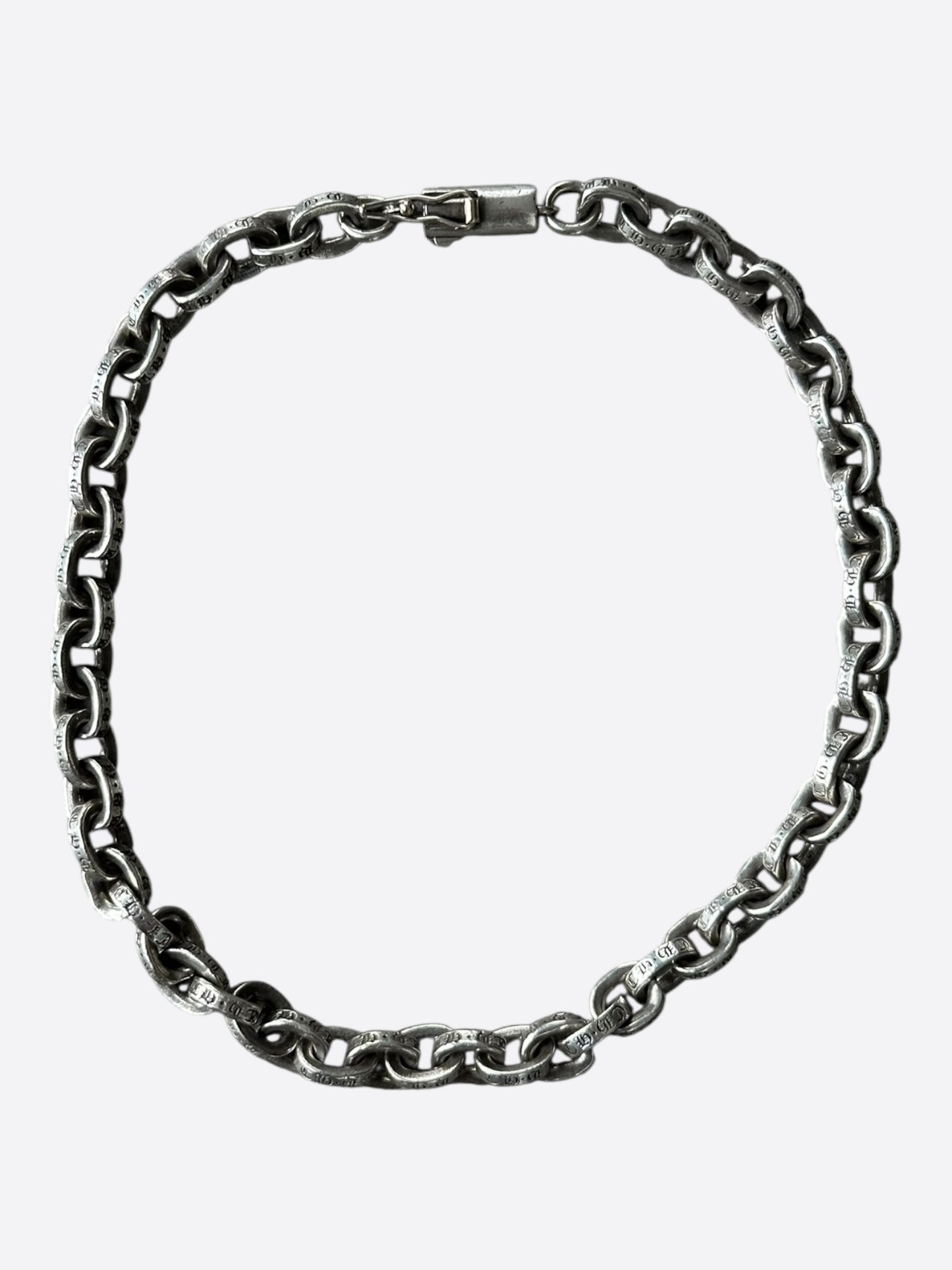 Chrome Hearts Silver Paperchain Bracelet