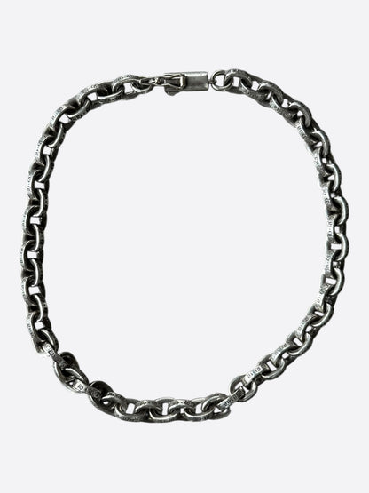 Chrome Hearts Silver Paperchain Bracelet