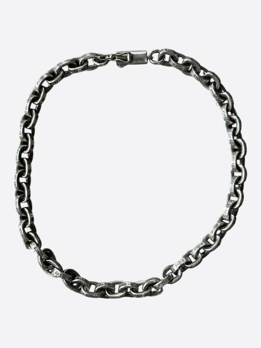 Chrome Hearts Silver Paperchain Bracelet