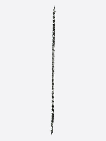 Chrome Hearts Silver Paperchain Bracelet