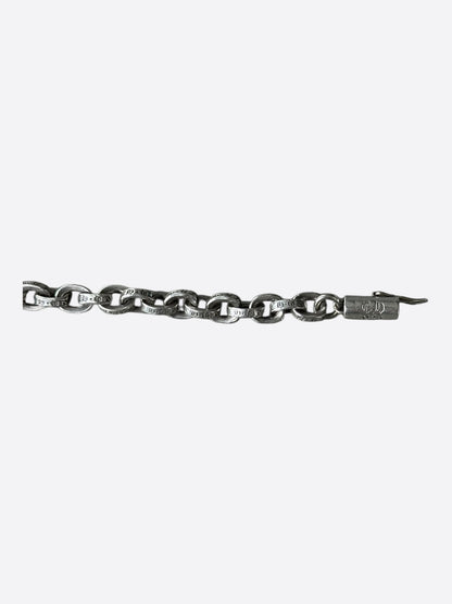 Chrome Hearts Silver Paperchain Bracelet