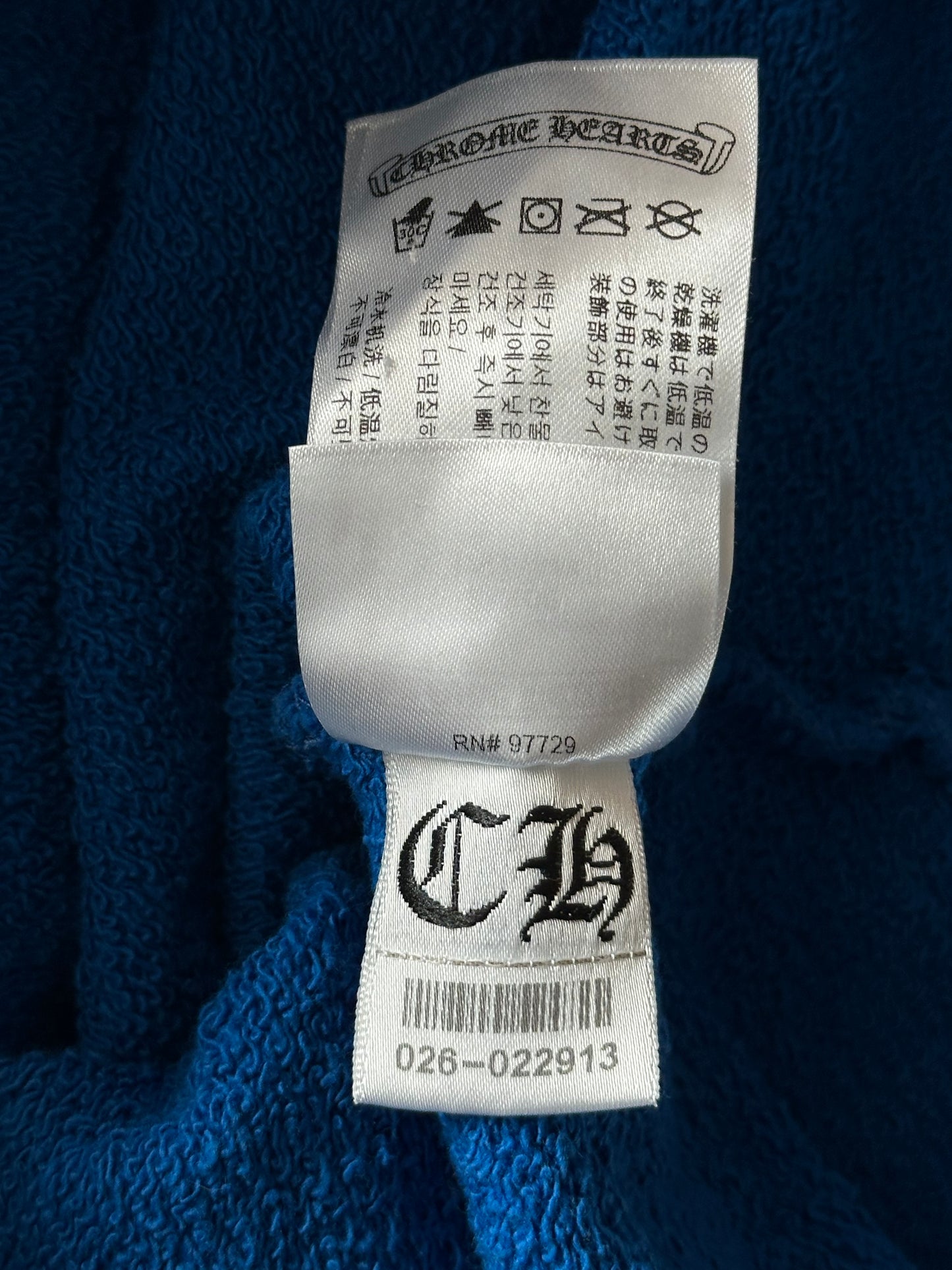 Chrome Hearts Matty Boy Blue Space Sweater