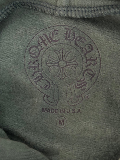 Chrome Hearts Green & Yellow T-Bar Logo Hoodie