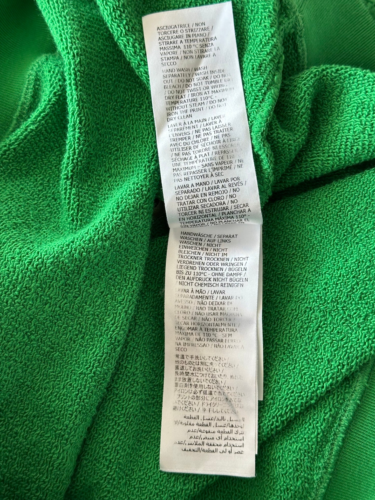 Gucci Green & White Squirrel Logo Sweater