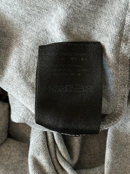 Balenciaga Grey & Black Logo T-Shirt