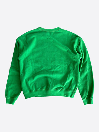 Gucci Green & White Squirrel Logo Sweater