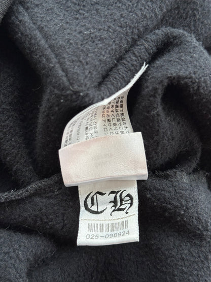 Chrome Hearts Drake Black & White Certified Horseshoe Logo Hoodie