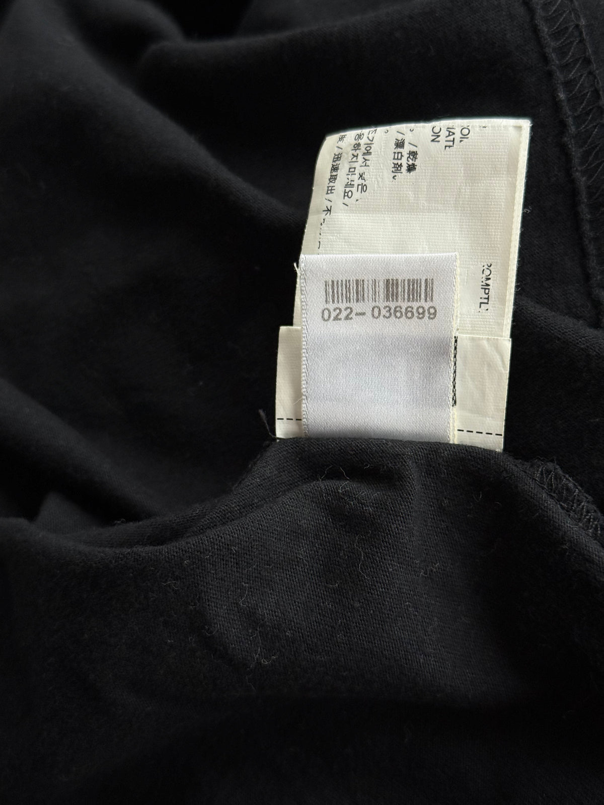 Chrome Hearts Black & White Seoul Horseshoe Logo T-Shirt