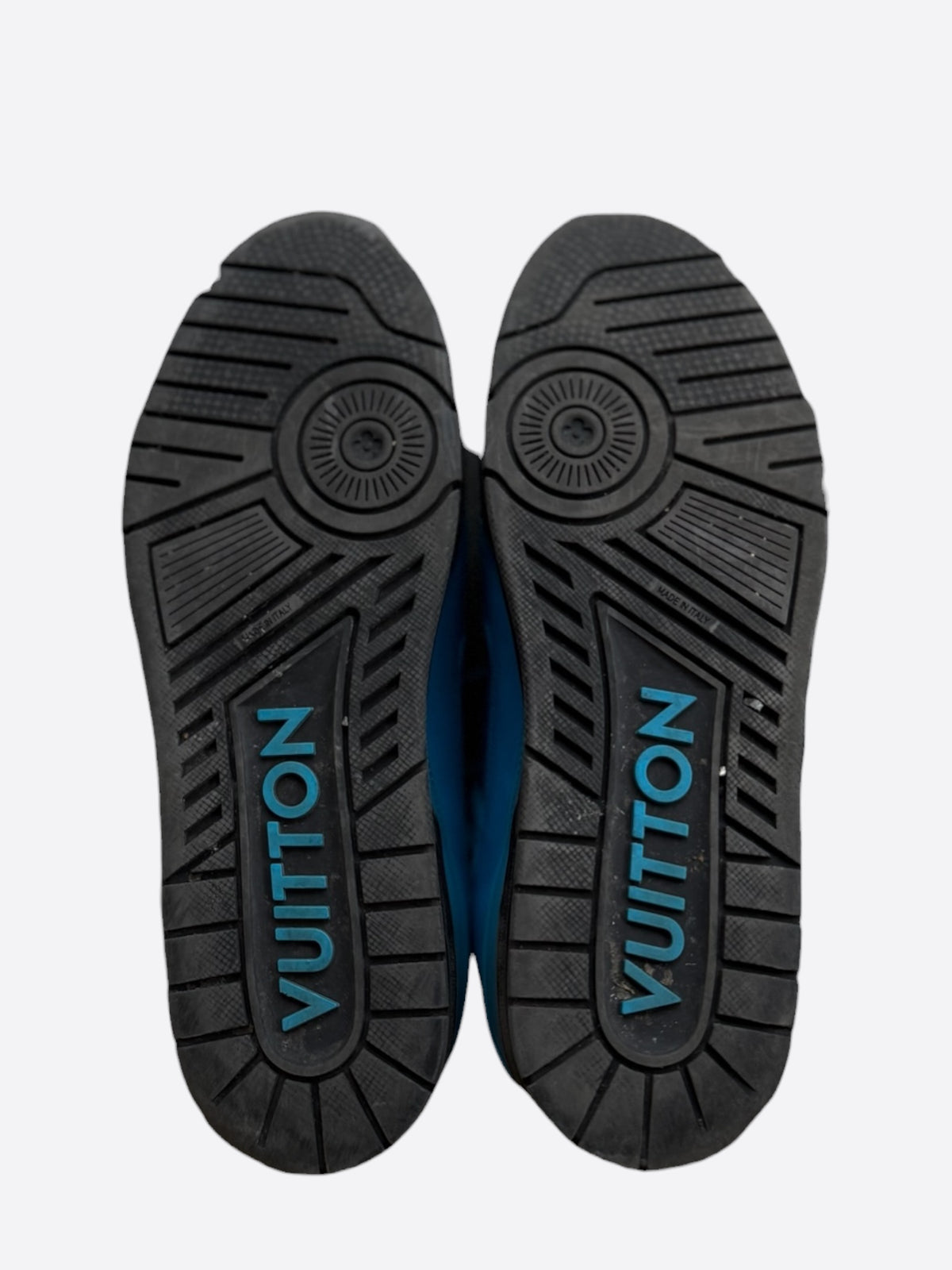 Louis Vuitton Blue & Black Trainers